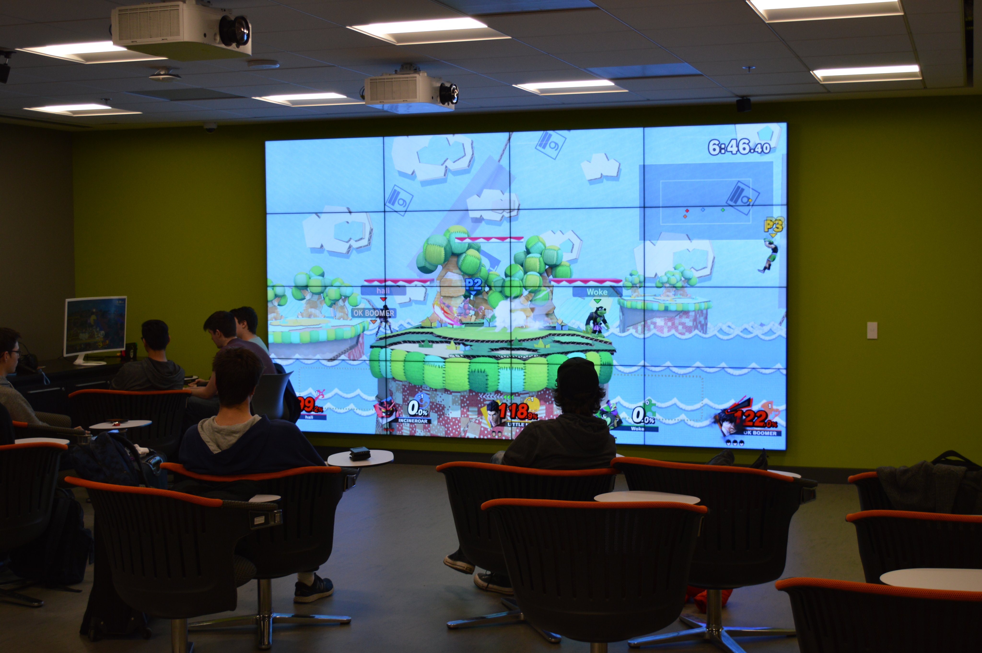 Smash gameplay in the Tinkering Lab